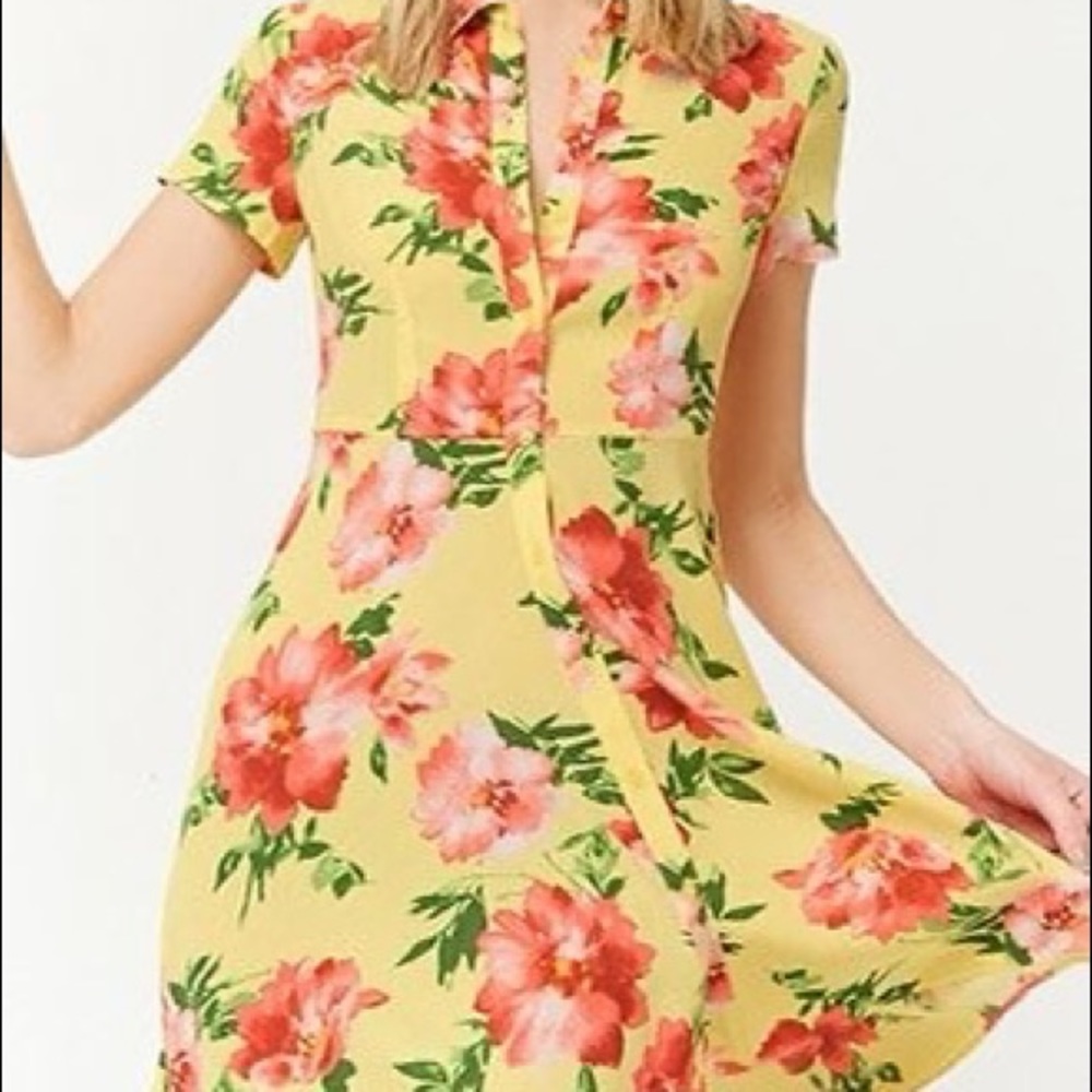 Forever 21 floral dress